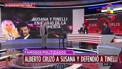 Susana - Tinelli: unidos por la fama, enfrentados por la política
