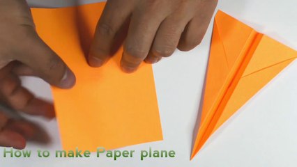 How to make paper toys ??  learn to make Paper Plane for children