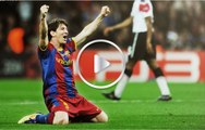 ¡Messi bestial! El golazo que decidía una final del Champions League contra el Manchester United de Ferguson