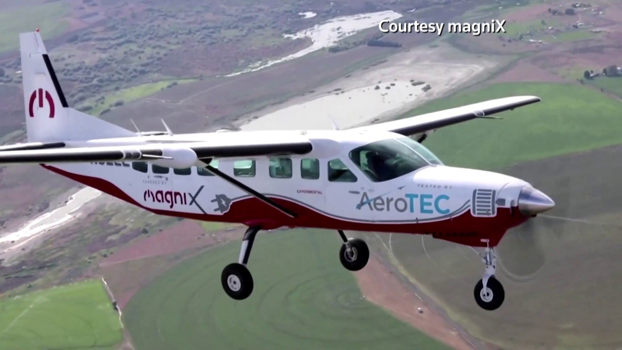 First Successful Flight For World's Largest All-electric Plane - Video ...