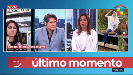 Alejandro Druetto:"Es importante descartar que no haya una lesión ósea