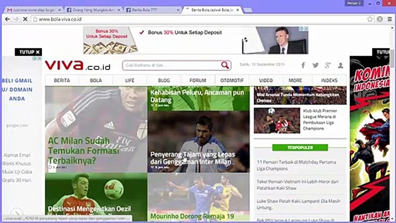 4. Update dan Finishing Fans Page Facebook