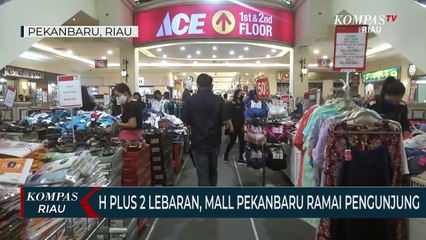 Lebaran Mall Ramai Pengunjung
