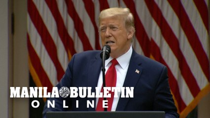 Trump says US barring 'certain foreign nationals from China'