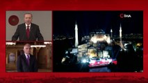 Cumhurbaşkanı Erdoğan, Ayasofya'da Düzenlenen 