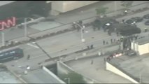Las protestas por el asesinato de George Floyd llegan hasta la sede de la CNN en Atlanta