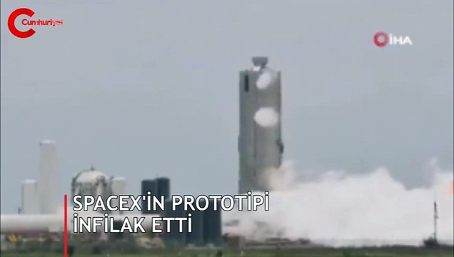 SpaceX’in prototipi infilak etti