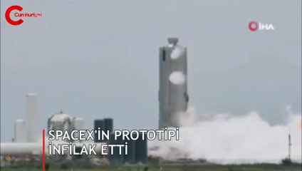 SpaceX’in prototipi infilak etti
