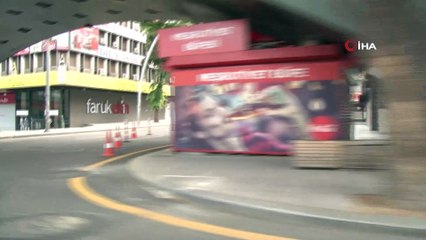 Ankara sokakları yine boş kaldı