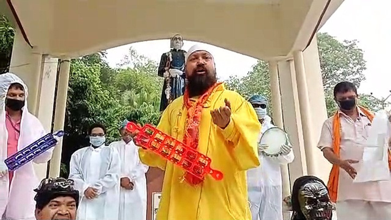 कानपुर: पान, मसाला, तंबाकू छोड़े, तभी कोरोना देश से भागेगा- ज्योति बाबा