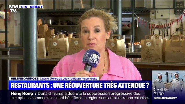Désormais guérie du coronavirus, la cheffe étoilée Hélène Darroze témoigne