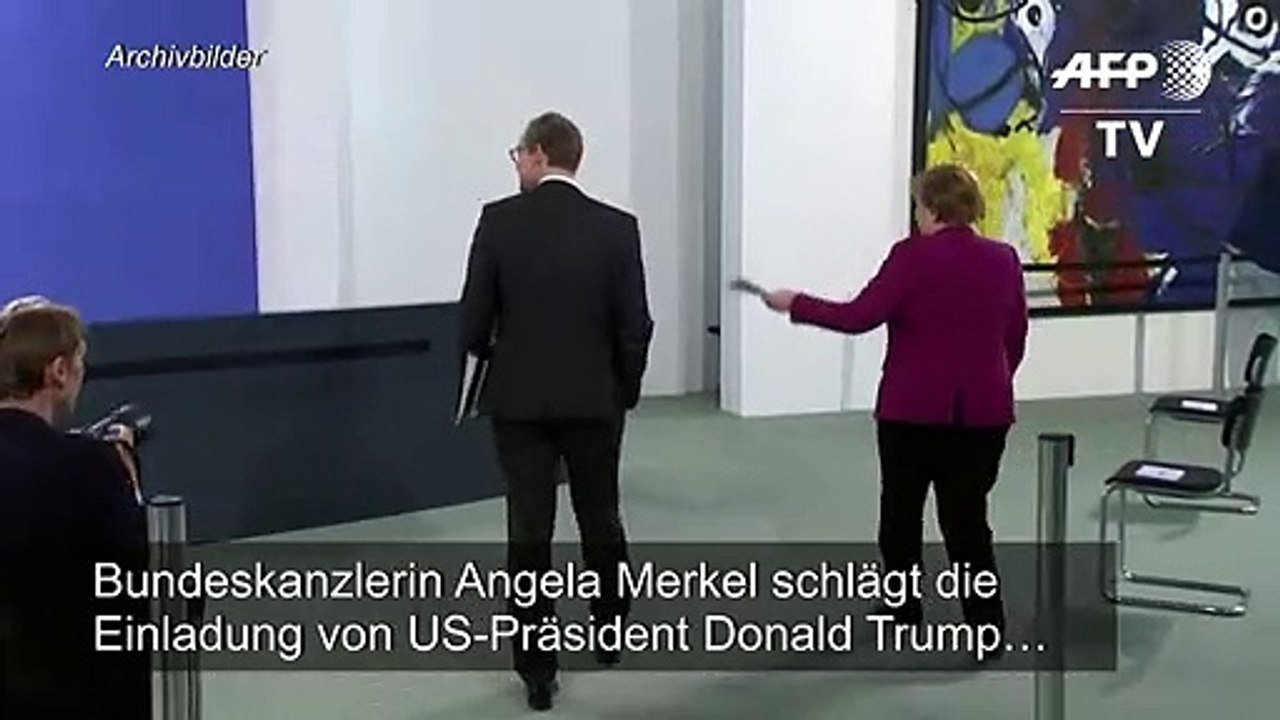 Merkel reist nicht zu G7-Gipfel nach Washington