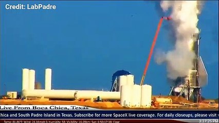Space X Starship Mk1 Explosion during a pressure tank test_8879