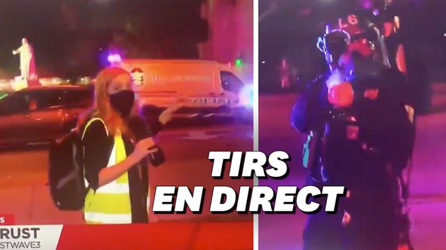 Manifestations pour George Floyd: À Louisville, des journalistes visés par des tirs de lacrymo en plein direct