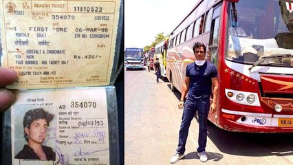 Sonu Sood's Old Mumbai Local Pass Goes Viral