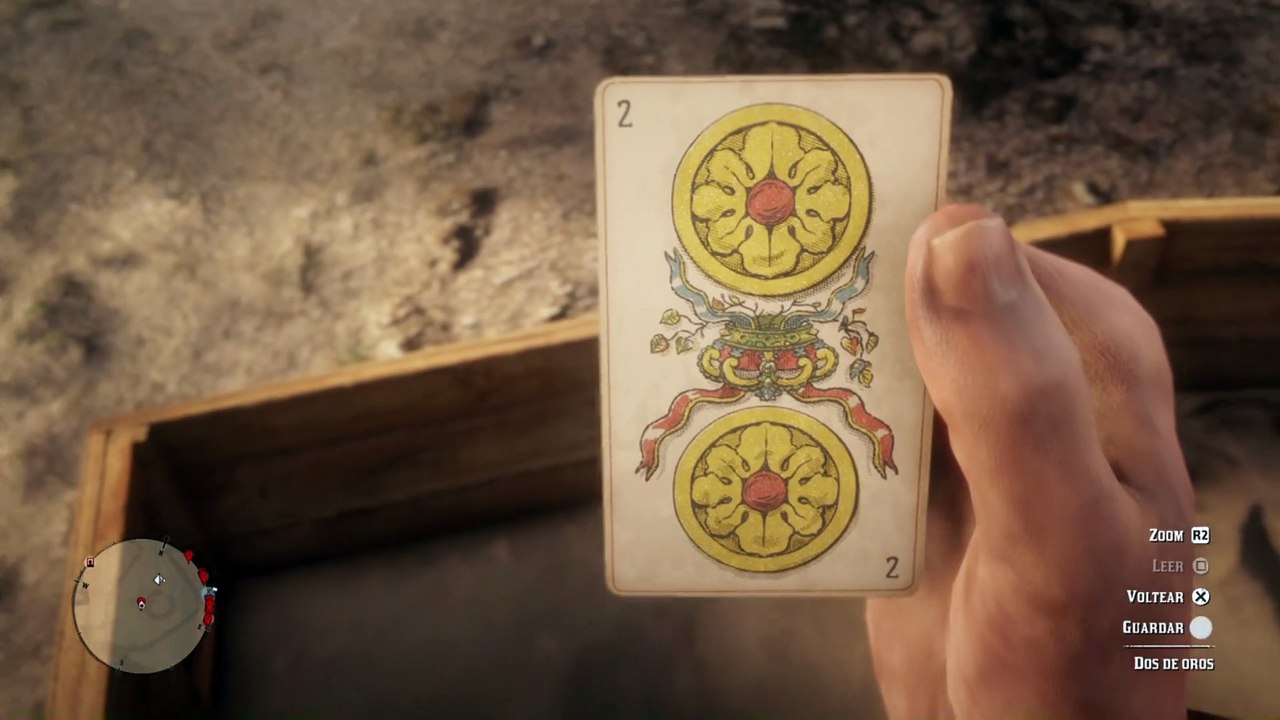 Red Dead Redemption 2 Online Localización de Objetos Colección de Mano de Perdedor