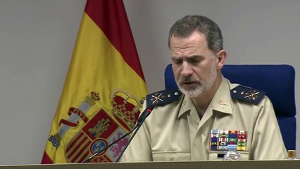 Mensaje del rey durante la crisis del coronavirus en España