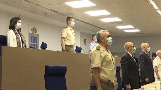 El Rey envía un mensaje de esperanza en el Día de las Fuerzas Armadas