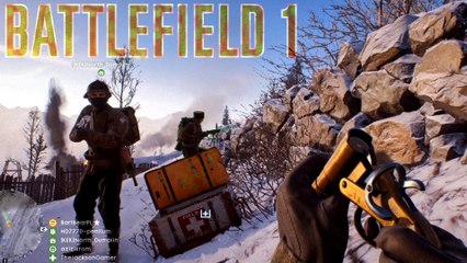 [BF1] BATTLEFIELD 1 - Scouting with North_Dumplin in squad #01