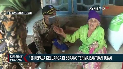 108 Kepala Keluarga di Serang Terima Bantuan Tunai