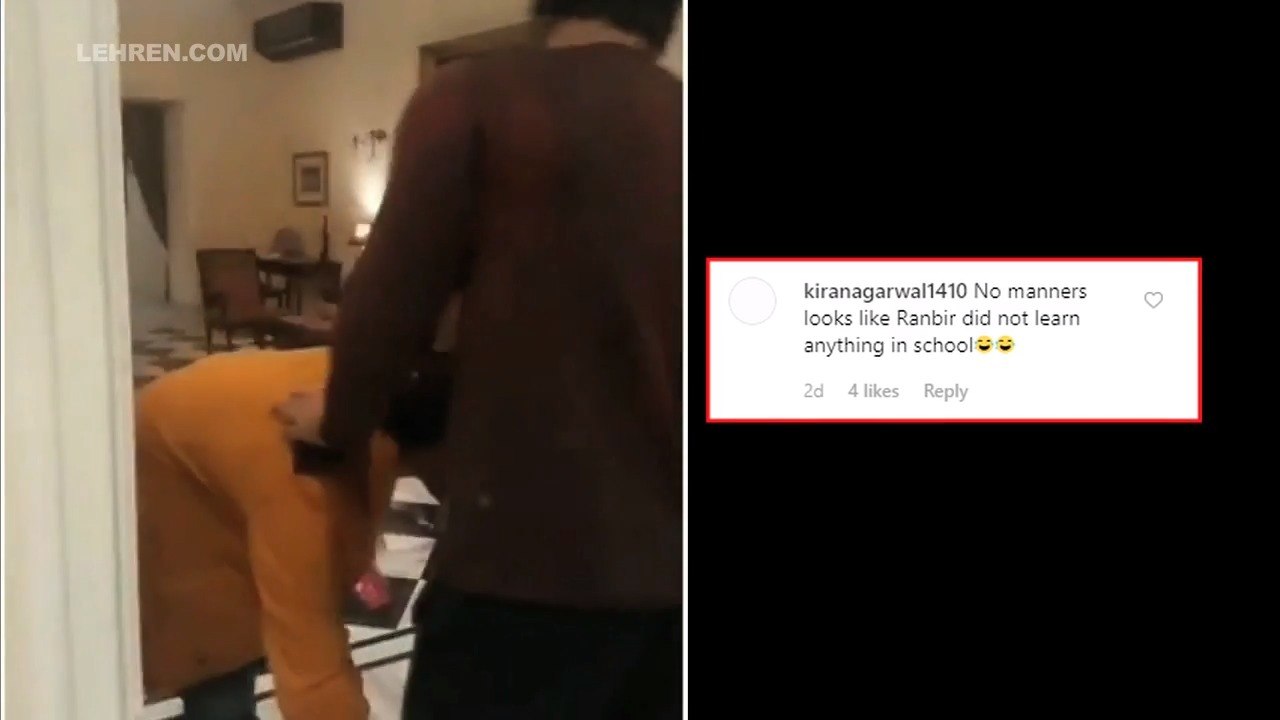 Ranbir Kapoor Receives Backlash For DISRESPECTING A Fan Who Touches His Feet