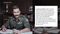 Vicky Kaushals FIRST LOOK as Field Marshal Sam Manekshaw is OUT