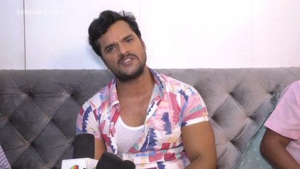 Khesari Lal Ne Is Andaj Me Kiya Ravi Kishan Ko Birthday Wish
