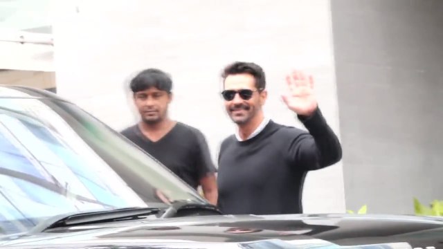 Arjun Rampal And Girlfriend Gabriella Demetriades Take Their Baby Boy Home