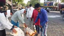 शाजापुर मक्सी में दैनिक भास्कर पेपर का बहिष्कार