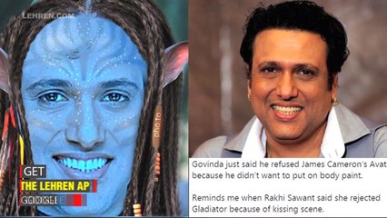Govinda REACTS To Trolls On Him Being Offered A Role In Avatar