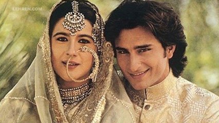 Birthday Special When Saif Ali Khan Kissed Amrita Singh On First Date
