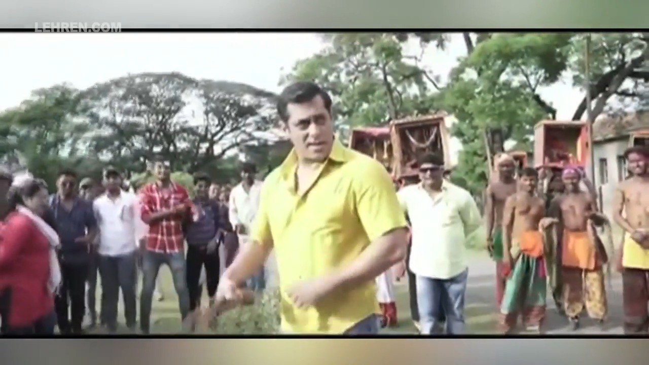 Salman Khan Beats Himself With Whip During