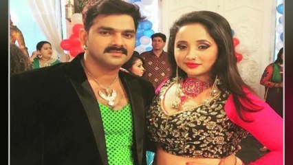 Pawan Singh Ke Saath Rani Chatarjee Ka Romantic Photo Macha Raha Hai Dhamaal