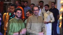 Politicians At Ambani's Ganpati Celebration 2019 Raj Thackeray Uddhav Thackeray