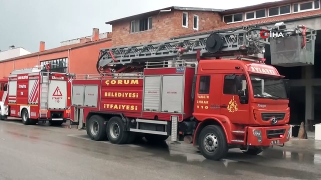 Sanayi sitesindeki yangının boyutu gün ağarınca ortaya çıktı