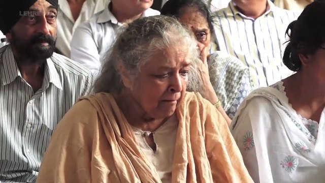 Veteran Actor Viju Khote's LAST RITES Full Video