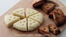チーズケーキみたいなチーズクッキーの作り方 Cream Cheese Cookies｜HidaMari Cooking