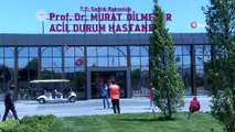Prof. Dr. Murat Dilmener Acil Durum Hastanesi 'nin açılışı öncesi son hazırlıklar yapıldı