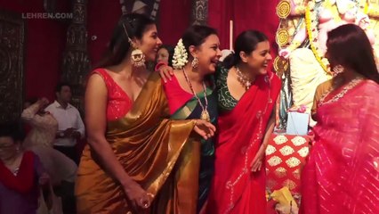 Alia, Hrithik, Ranbir, Kajol And Rani At Last Day Of Durga Puja 2019