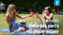 Réouverture des parcs à Paris : « On fête notre premier pique-nique de l'année »