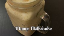 Mango milkshake | मैंगो शेक रेसिपी | मैंगो मिल्क्शेक | Frozen Mango Milkshake | Mango shake recipe