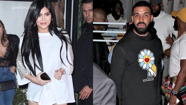 Kylie Jenner Gets Flirty With Drake At His Birthday Party!
