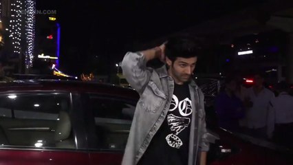 Kartik Aaryan attends the screening of Ujda Chaman