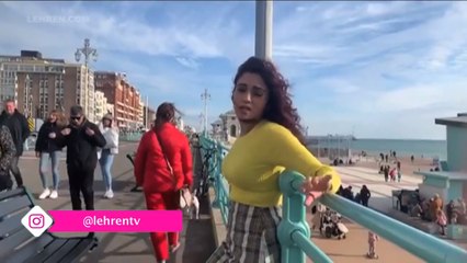 Amruta Khanvilkar Enjoys Shooting In London
