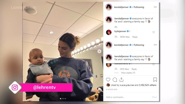 Kendall Jenner Talks About Having Kids With Her Close Friend Fai Khadra