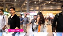 Kartik Aaryan And Janhvi Kapoor Act Like Strangers At Mumbai Airport