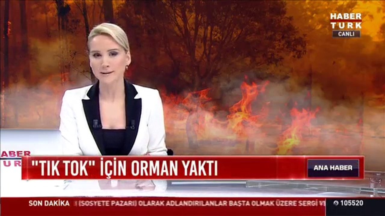 TikTok için orman yaktı! Tik Tok videosu hüsranla sonuçlandı