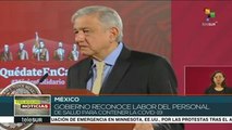 Gob. México reconoce esfuerzos del personal de salud en la pandemia