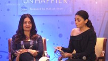 Alia Bhatt In Tears At Sister Shaheen's Book Launch