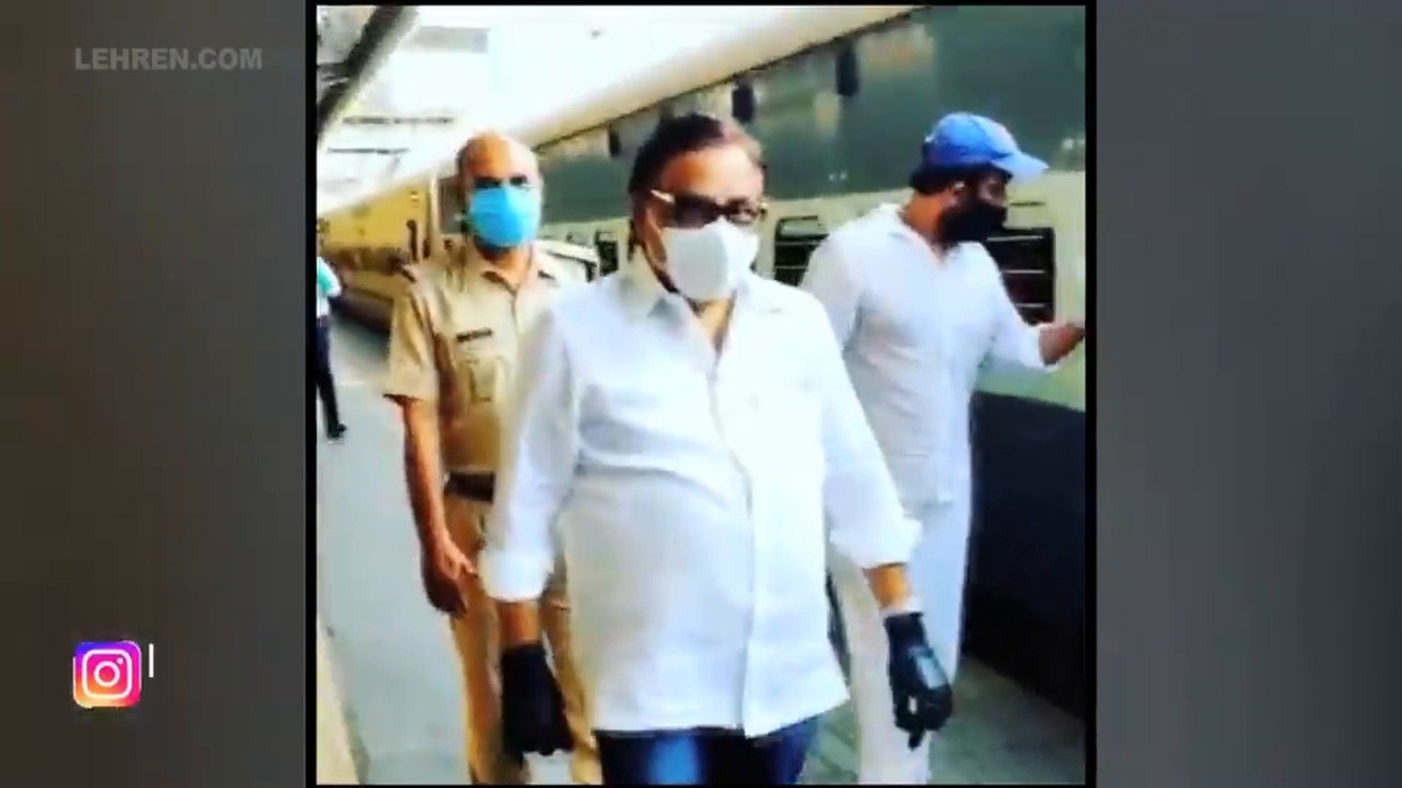 लोगो को उनके घर भेजने के लिये खुद रेलवे स्टेशन आये रवि किशन